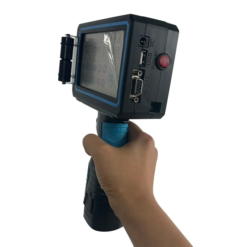 Новый портативный мини-струйный принтер 12 7 мм 600 точек на дюйм печать высокой