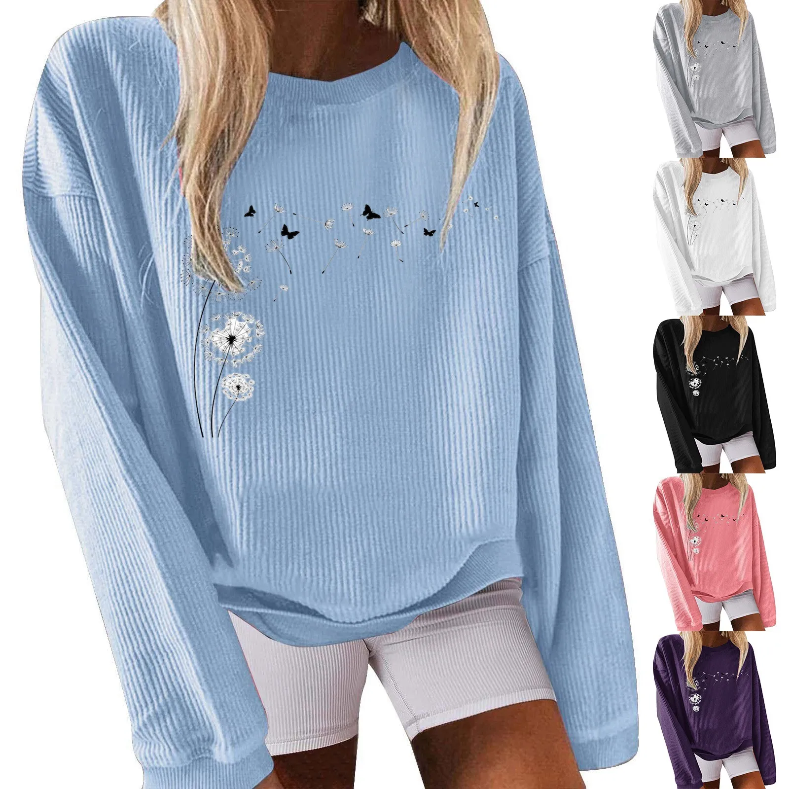 

Женская модная повседневная флисовая толстовка с круглым вырезом и капюшоном