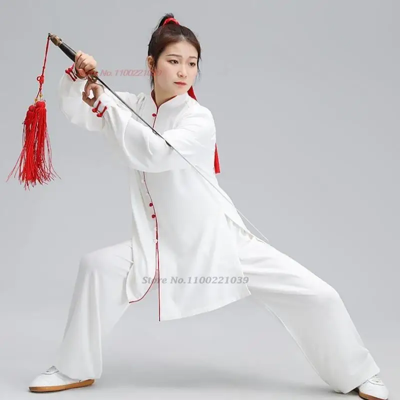 2024 китайская традиционная униформа для ушу тай-чи костюм кунг-фу винчунь