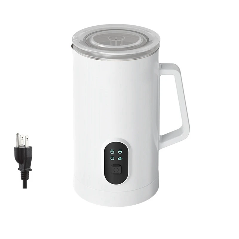

Electric Milk Frother, Automatic Milk Steamer Warm Or Cold Foam Maker For Coffee, Cappuccino, Latte