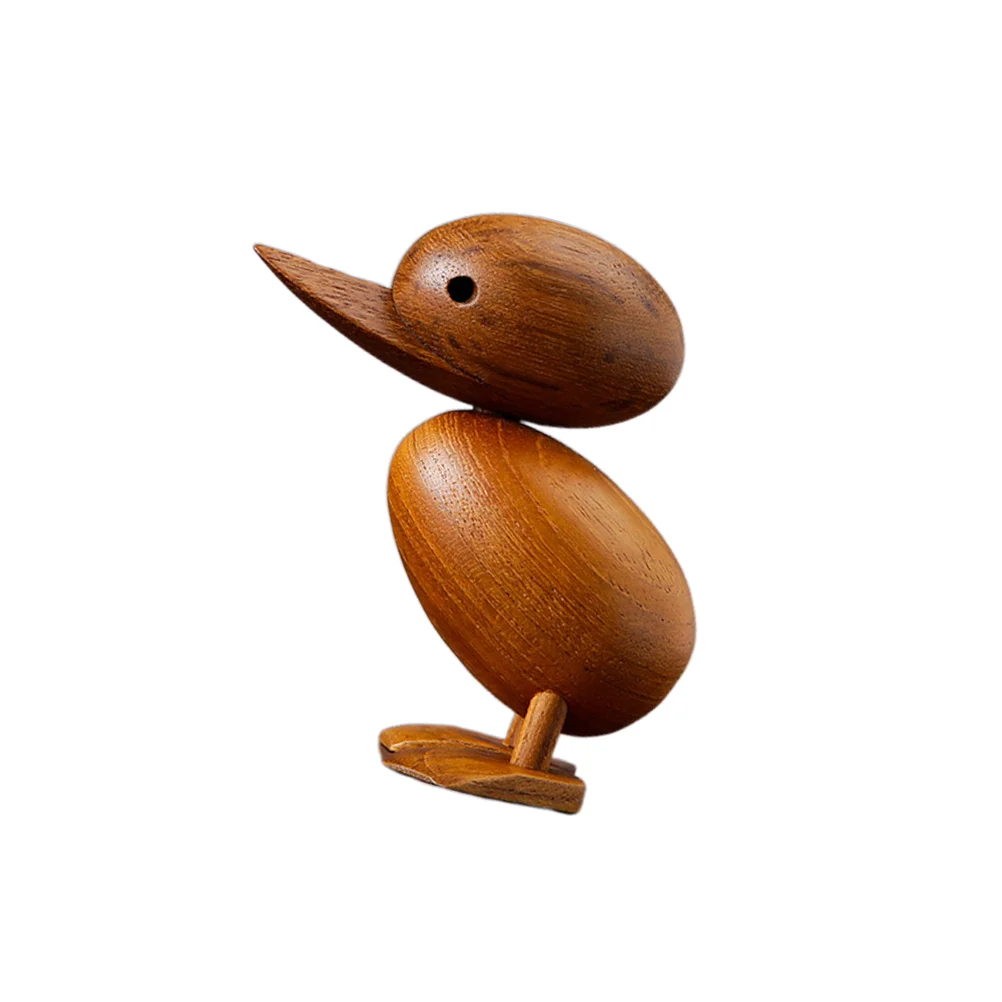 

Duck Figure Desktop Bird Ornament Mother Duck Statue Decorative Duck Model Duck Ornament