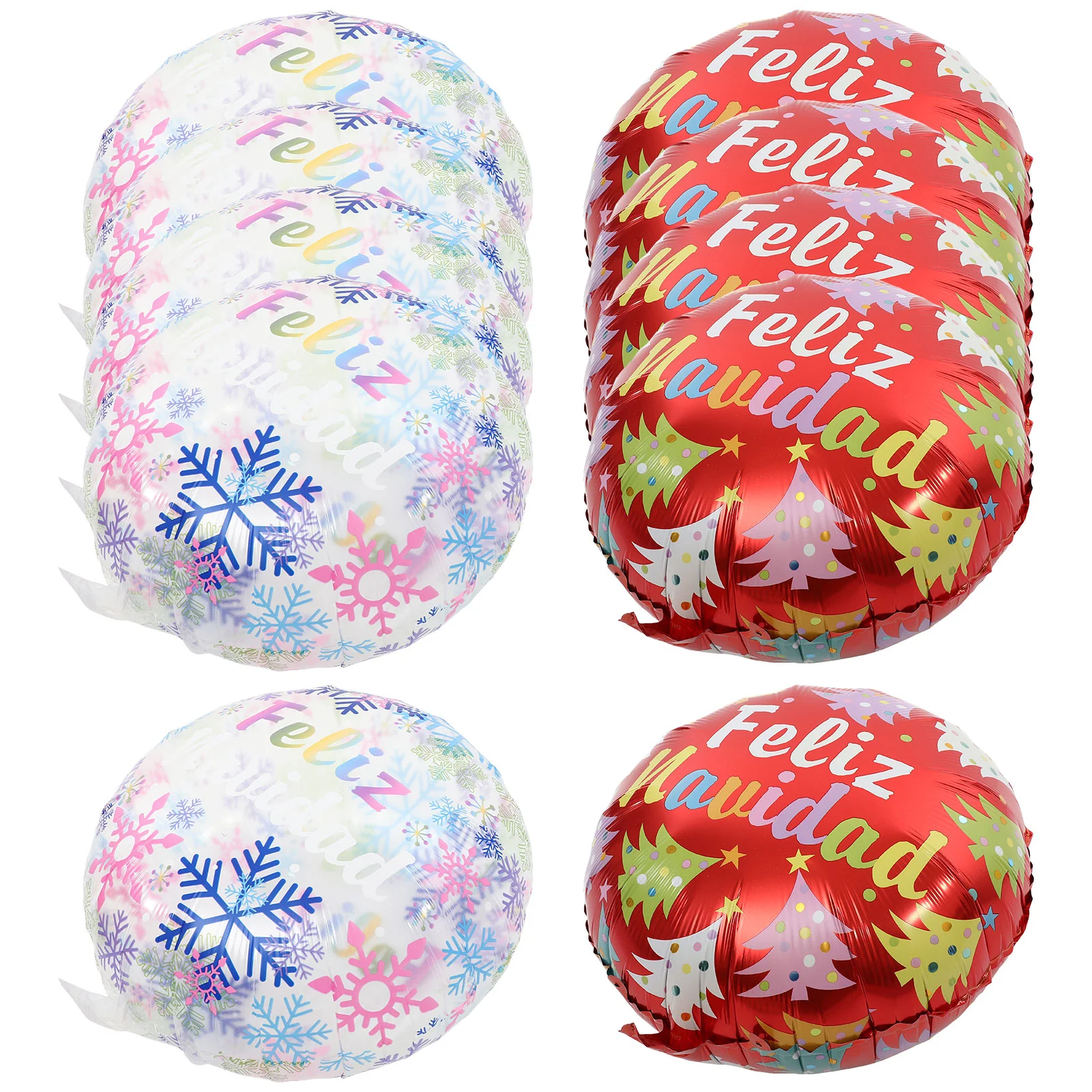 

Balloon Christmas Party Balloons Feliz Decorations Navidad Foil Decoration Merry Snowflake Birthday Helium Santa Signs Winter