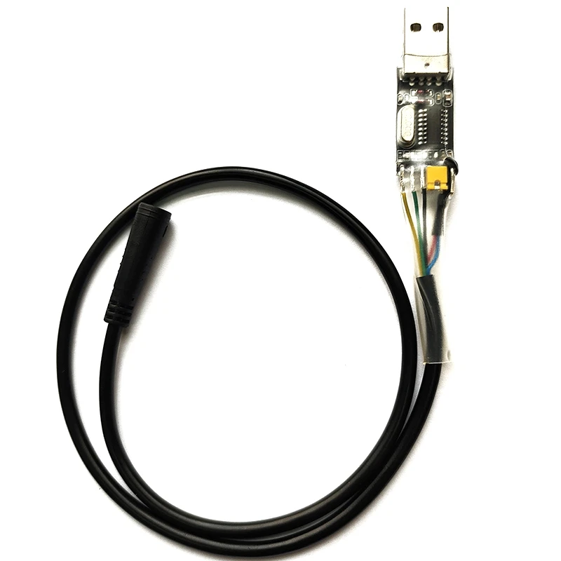 

USB Programming Cable For 8Fun / Bafang BBS01 BBS02 BBS03 BBSHD Mid Drive / Center Electric Bike Motor Programmed Cable