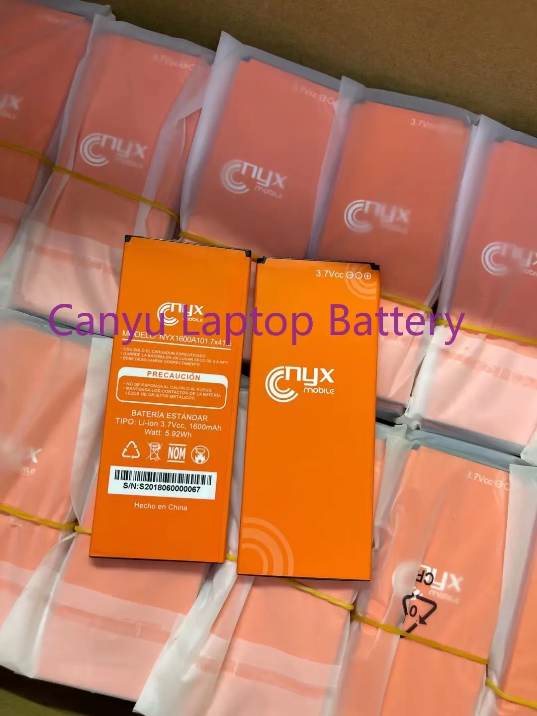 

Для аккумулятора nyx NYX1600A101.7x41.5 1600mah