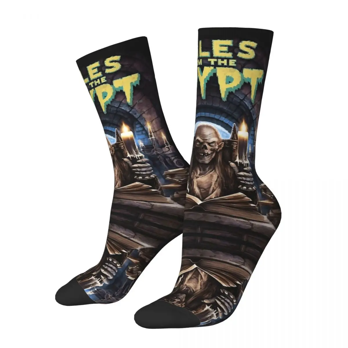 

Tales From The Crypt Skull BEST TO BUY Funny Novelty Hot Sale Compression Socks