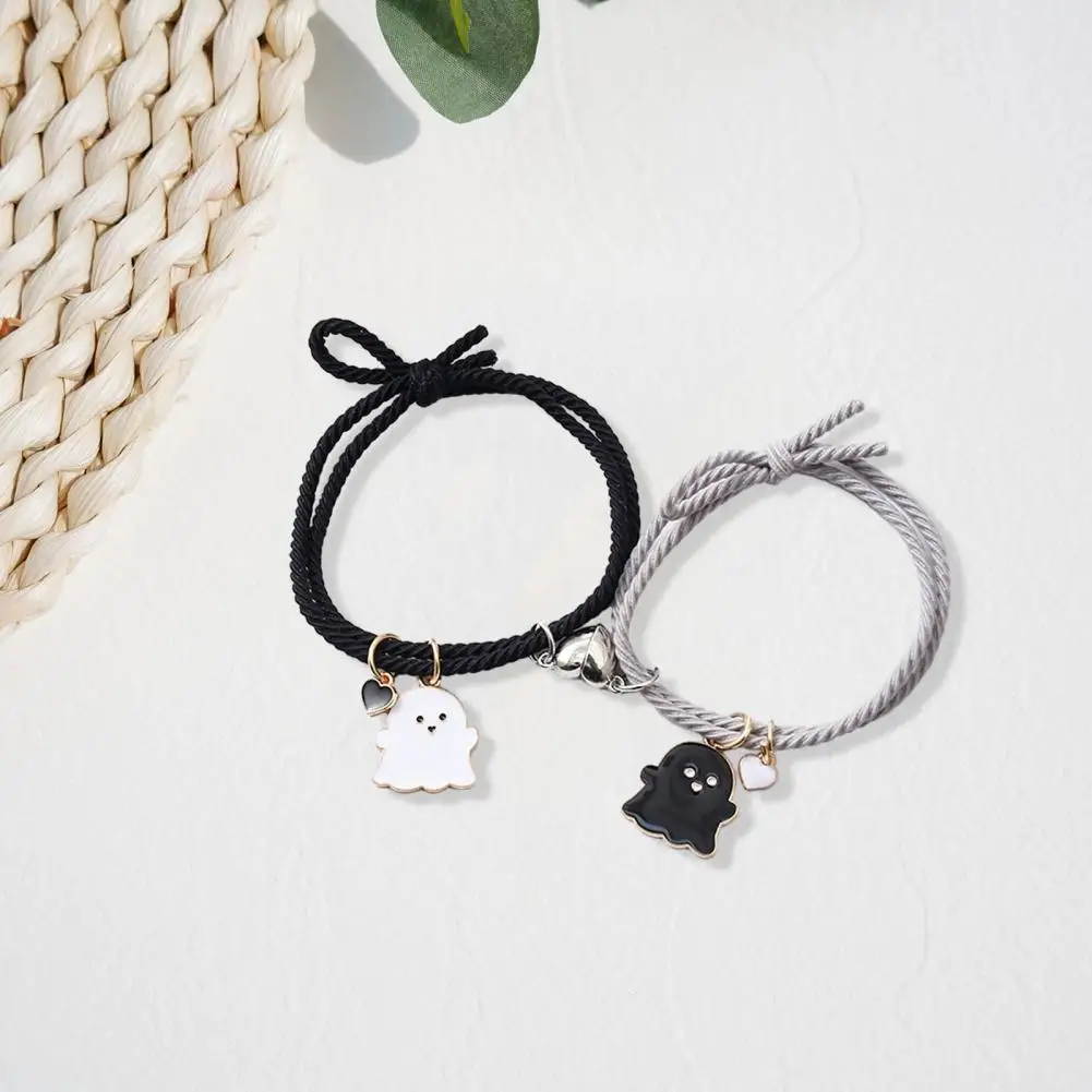 Удобный браслет для пар призрачные украшения на Хэллоуин магнитные браслеты с