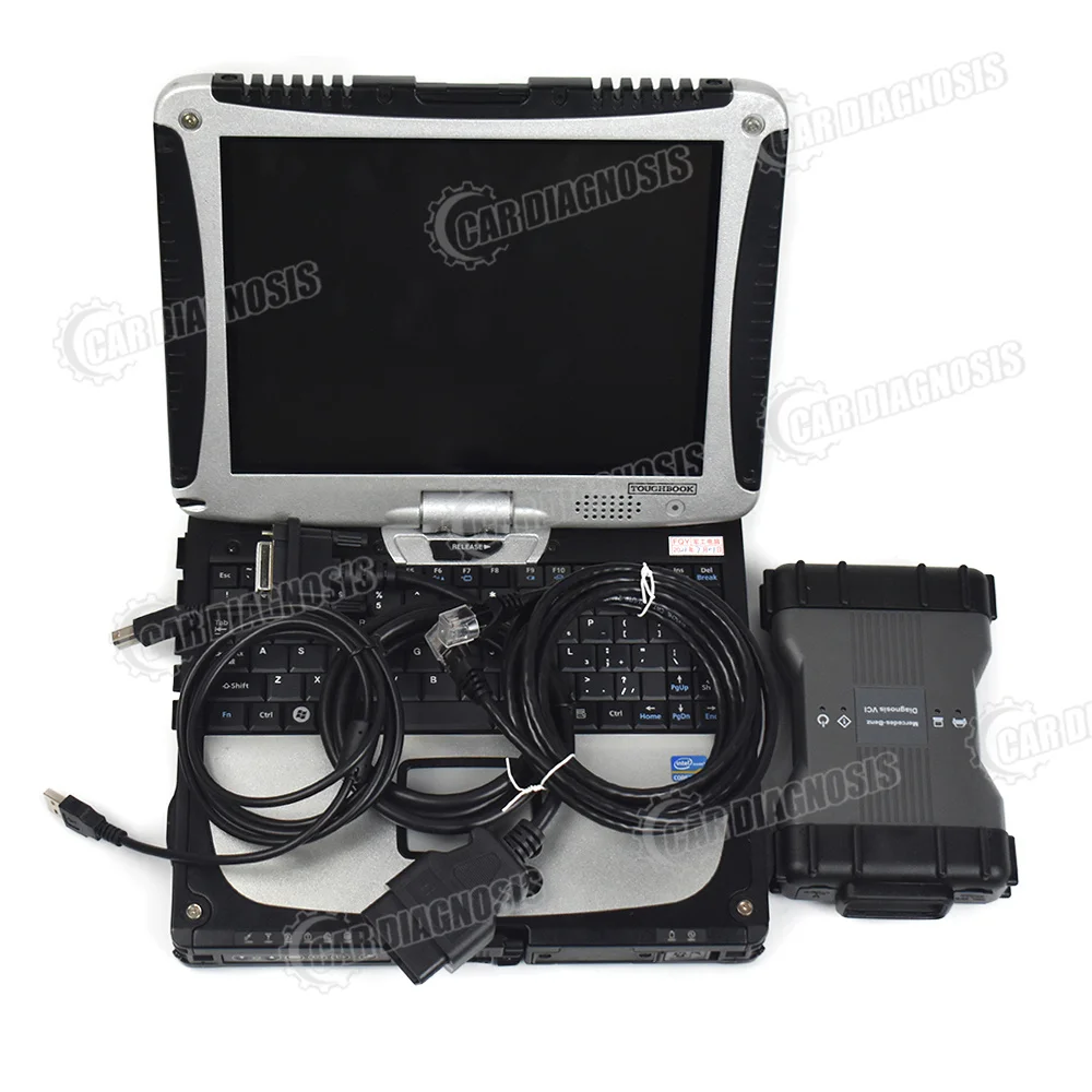 Мультиплексор MB Star C6 PK SD Connect c4/c5/c6 Xentry Epc Wis + CF19 для ноутбука BENZ диагностический