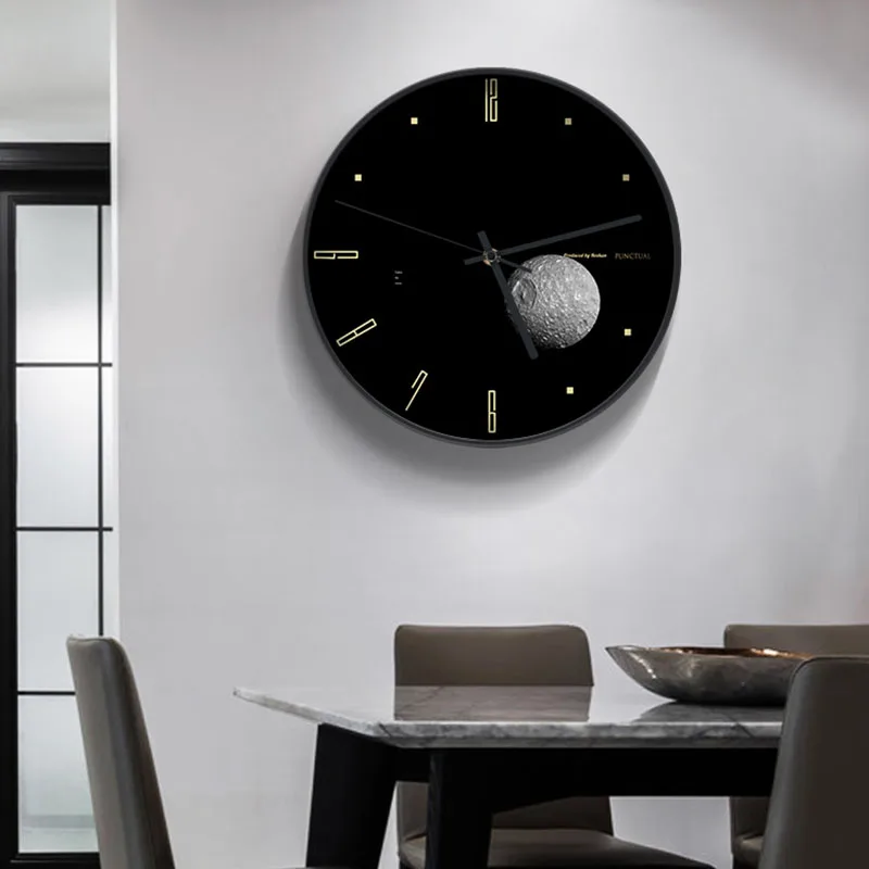 

Modern Design Wall Clock 3d Hanging Nordic Metal Digital Large Home Decor Wall Watch Art Relogio De Parede Living Room Furniture