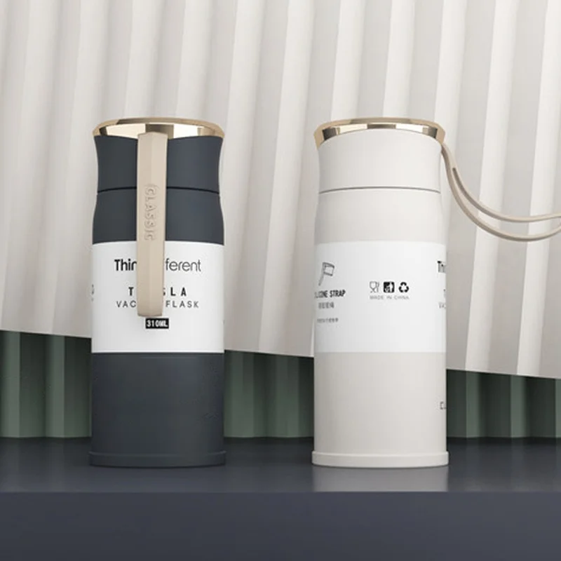 

Термос из нержавеющей стали, 310 мл, 304 Нержавеющий, маленький стакан, стальной термос, изолированная фляжка, чашка, вакуумный, портативный, для офиса, кофе