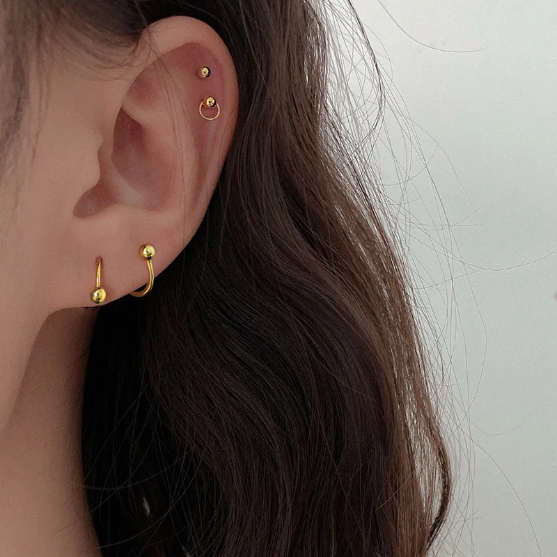 

Серьги женские из стерлингового серебра 925 пробы, яркие, повседневные
