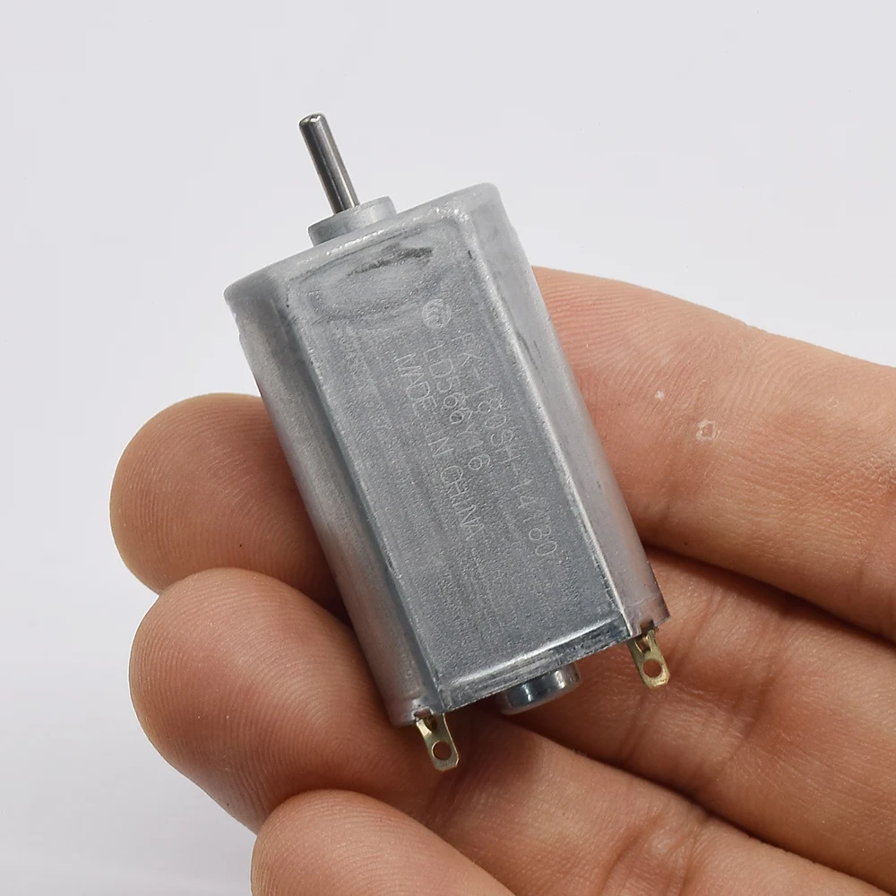 

Mabuchi FK-180SH-14180 Двигатель постоянного тока 6 В-12 В 12000 об/мин Высокоскоростная мини-угольная щетка 180 Электродвигатель для игрушечной модели автомобиля Тату-машина