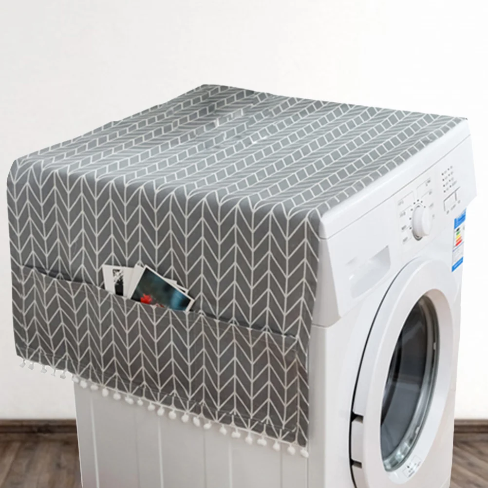 

Cover Dryer Washer Fridge Refrigerator Protector Cloth Machine Washing Covers Anti Storage Mat Home