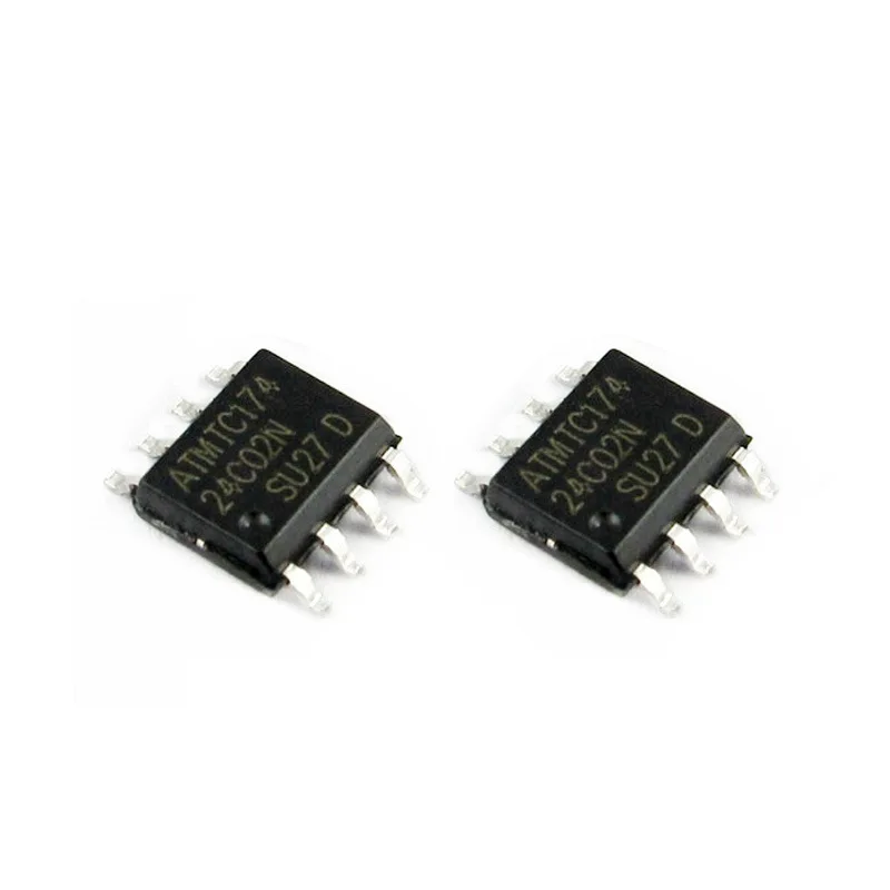 

New original AT24C02/04/08/16/32/64/128/256N memory chip SOP8/DIP8