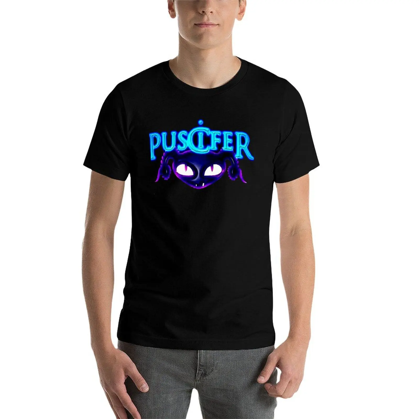 Фото Футболка Best Logos Puscifer Rock Band Exselna, идеальный подарок, футболка в стиле аниме, мужская футболка, 100% хлопок, футболка №3