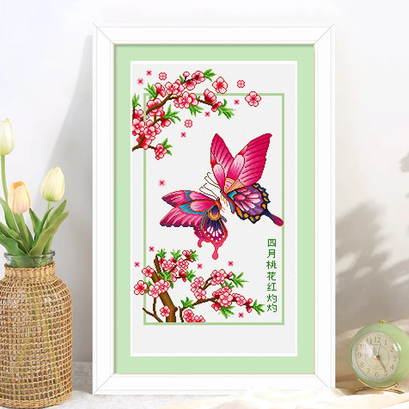 Наборы для вышивки крестом детей Стартовый Набор вышивания цветами сделай сам