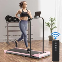 2 in 1 multifunctional foldable treadmills mini fitness indoor exercise equipment gym folding house fitness treadmills us plug