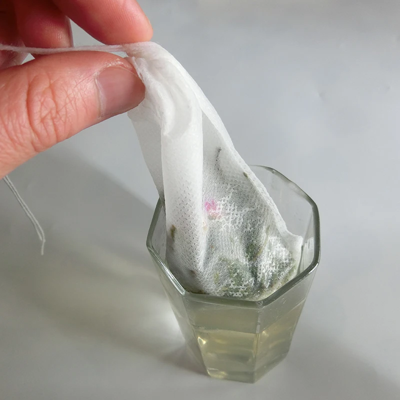 Одноразовые чайные пакетики 100 шт. пустые карманные из нетканого материала