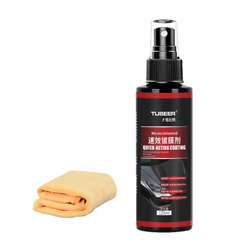 

120ml Car Coating Agent Waterproofing Spray Paint Car Exterior Restorer Anti Fouling Long Lasting Protection For Car Paint Care