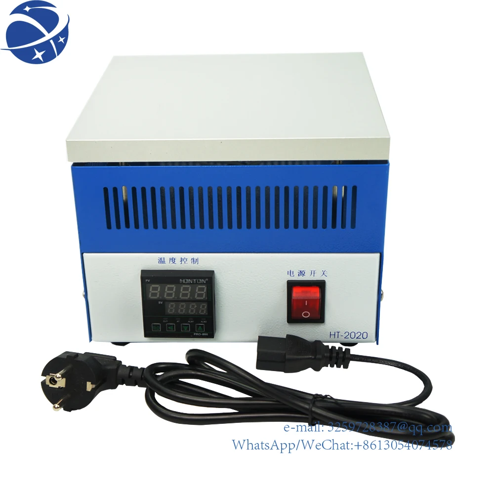 

Yun Yi800W HT-2020 Pre-heater Constant Temperature Heating Plate Station For BGA Reballing Hot Plate 220V 110V