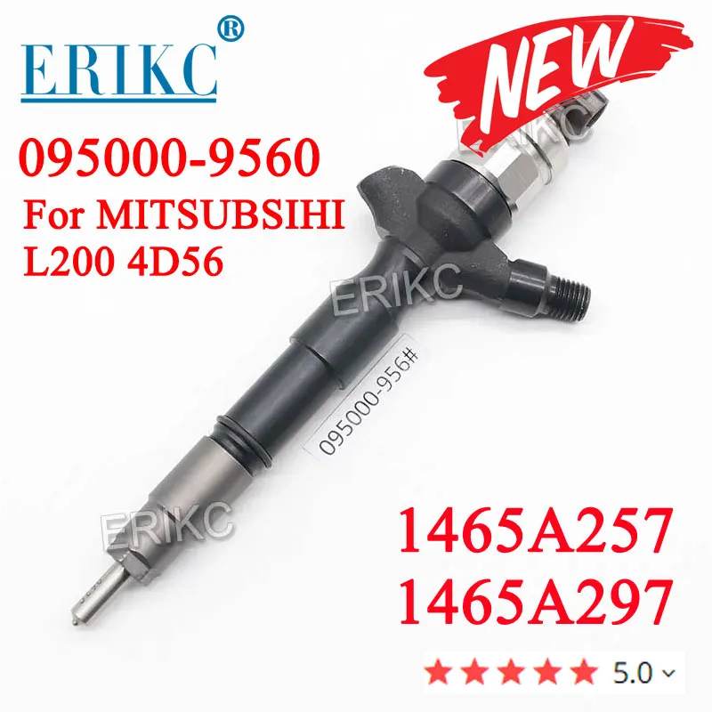

GENUINE AND BRAND NEW DIESEL FUEL INJECTOR 095000-9560 Common Rail Injector 1465A257 / 1465A297 for MITSUBSIHI L200 4D56