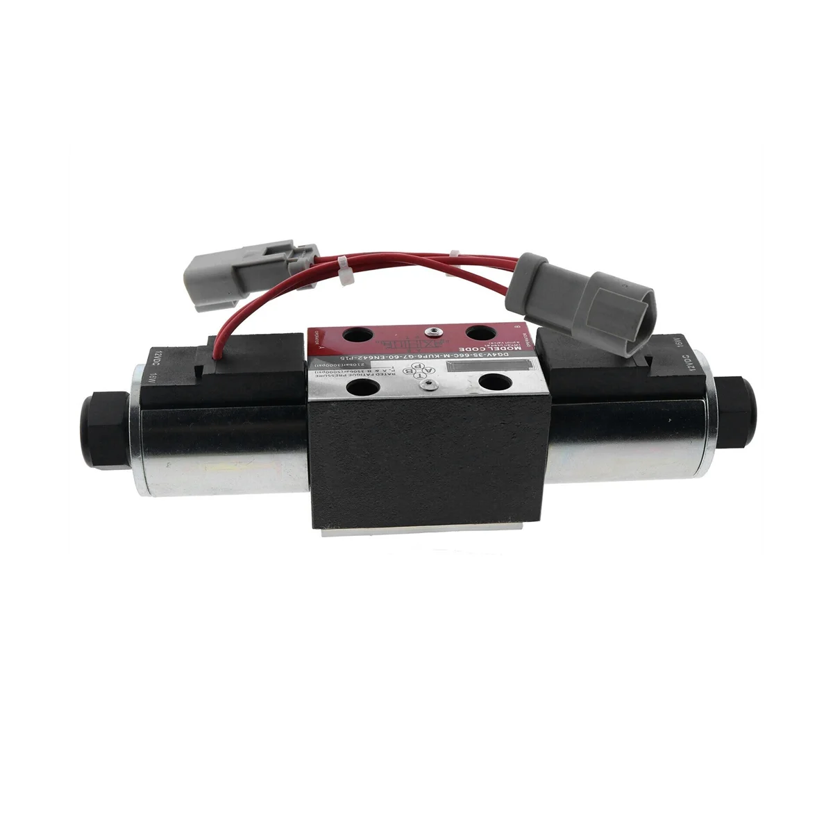 Группа клапанов погрузчика Соленоидный клапан 12 В запчасти экскаватора для