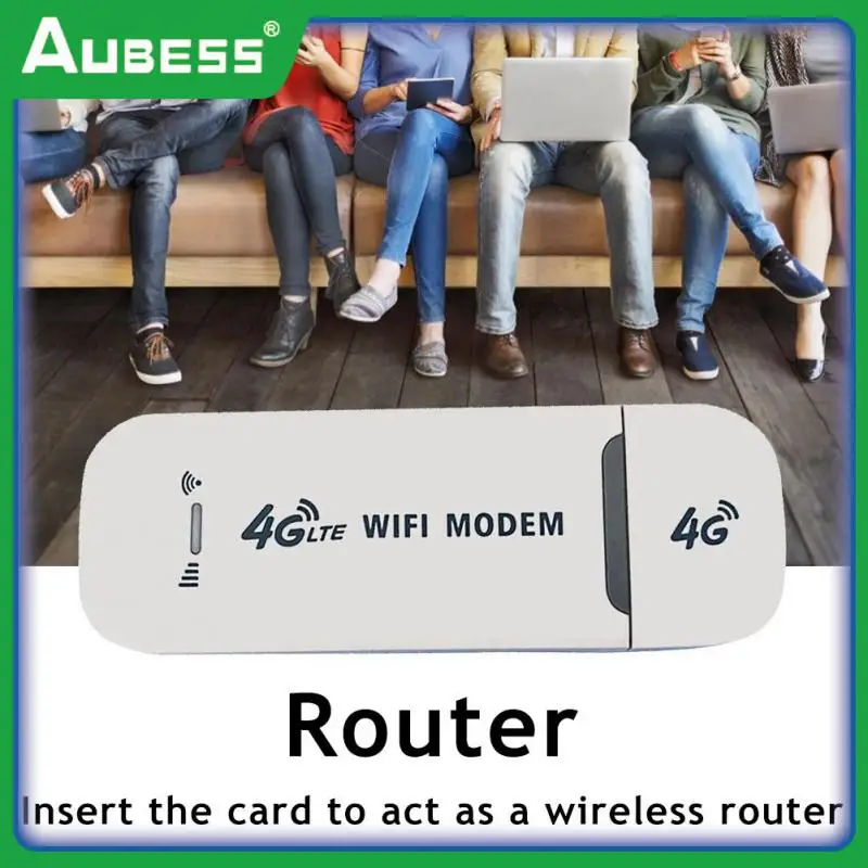 

Wireless Router 4g Lte Portable Usb Dongle Mobile Broadband High-speed Modem Stick Mini Outdoor Hotspot Network Card 150mbps
