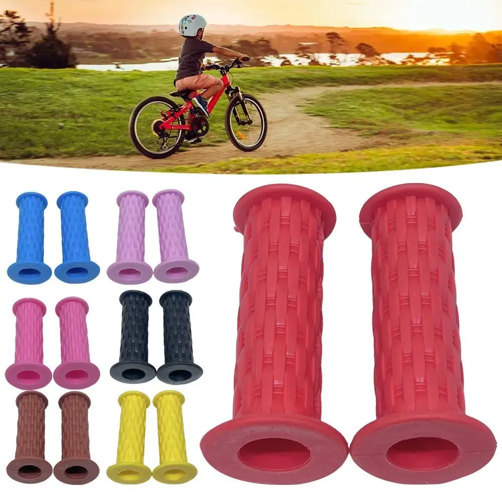 1 пара резиновых ручек для руля велосипеда Нескользящие резиновые ручки