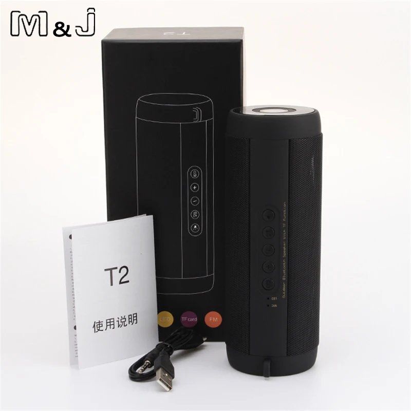 M&J Wireless Best Bluetooth Speaker Waterproof Portable Outdoor Mini Column Box Loudspeaker Speakers Design for iPhone Xiaomi images - 6