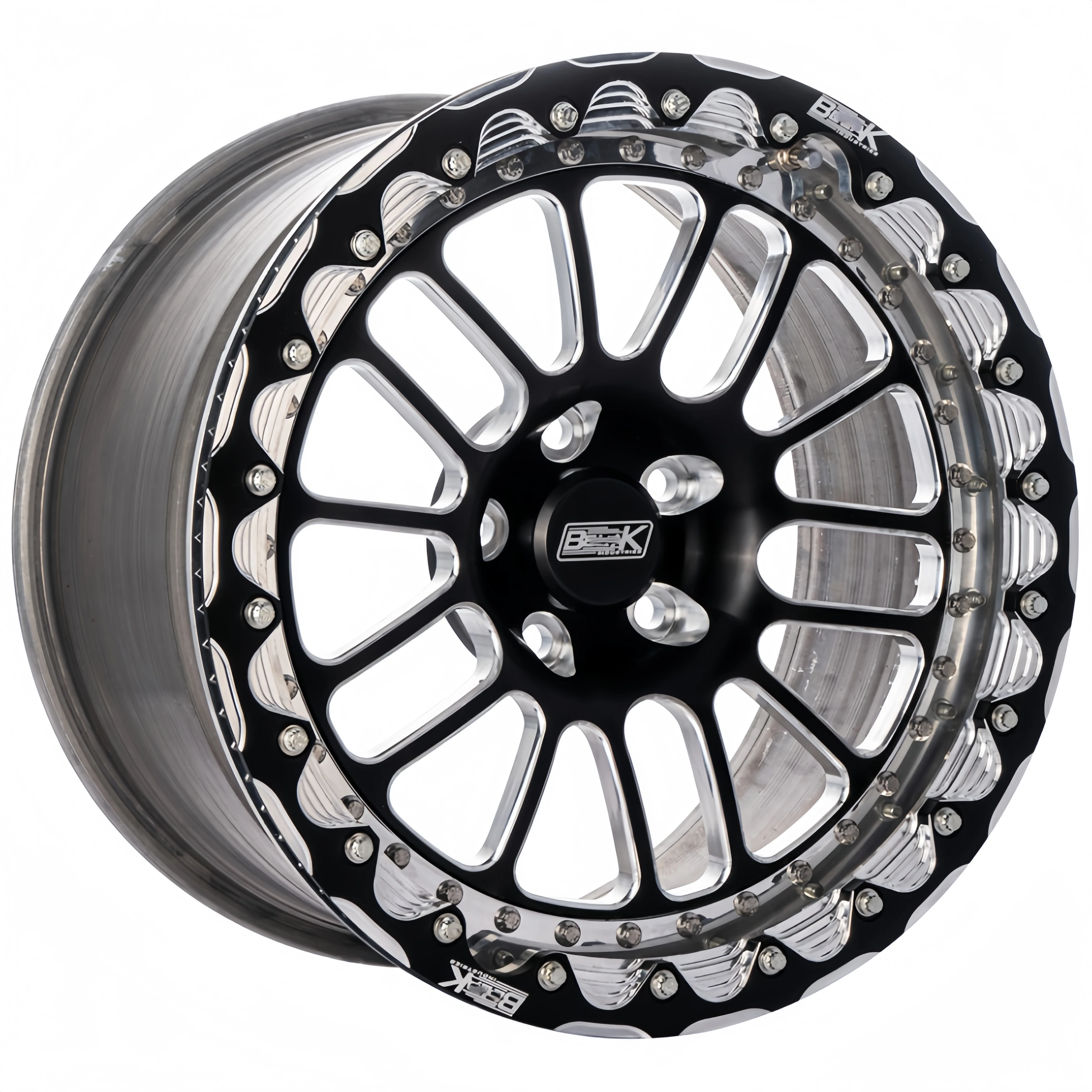 Фото 5x112 5x120 5x114,3 6x139,7 Кованый гоночный обод Custom Beadlock Offroad Глубоковолное внедорожное колесо из алюминиевого сплава для Belak №3