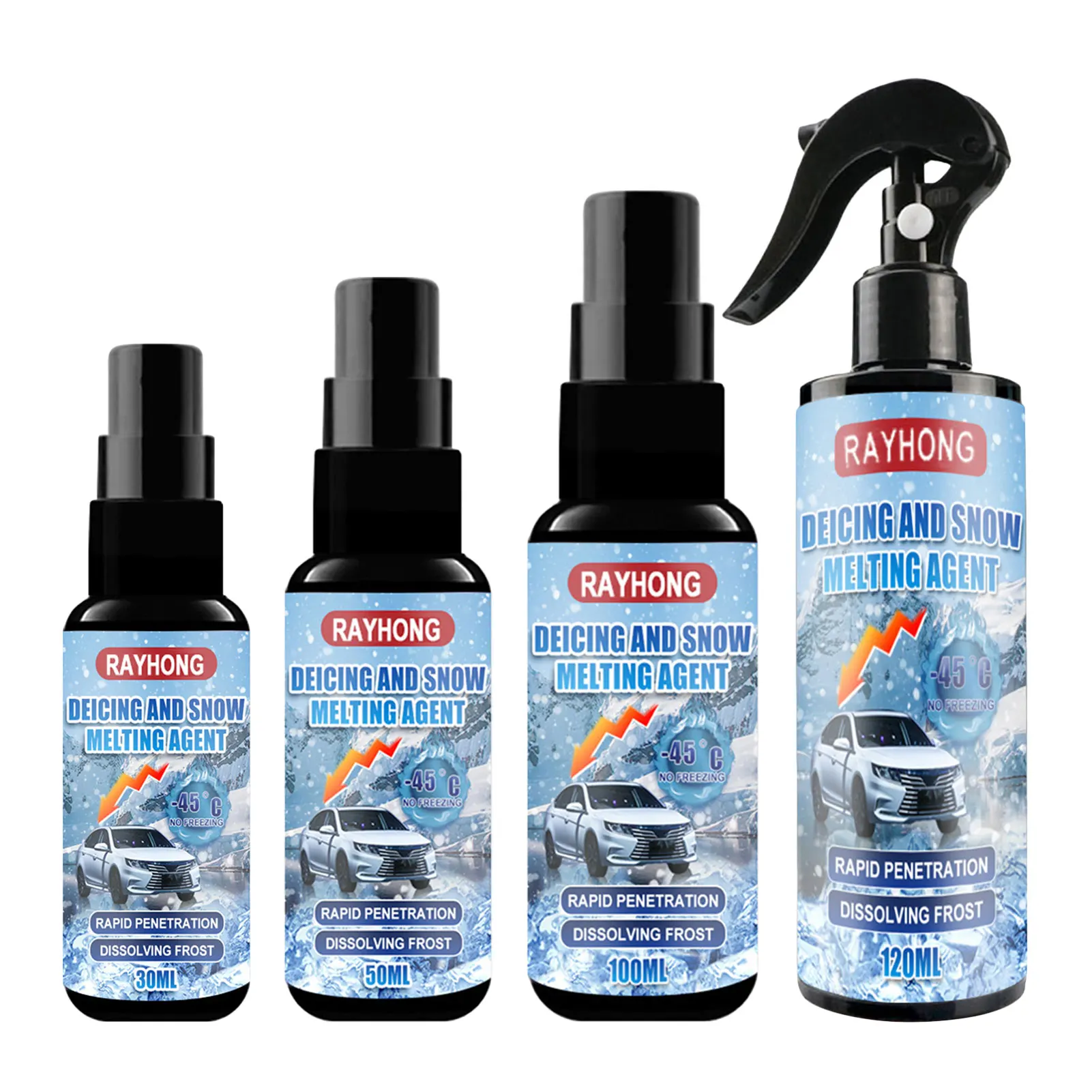 

Windshield Deicer Spray De-icer Car Windshield Deicer Snow Melting Agent Quickly And Easily Melts Multifunctional Automotive