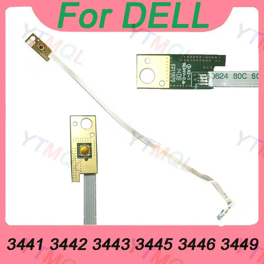 

1-5Pcs For DELL 3441 3442 3443 3445 3446 3449 Papan Tombol Daya dengan Kabel Aksesori Perbaikan Laptop