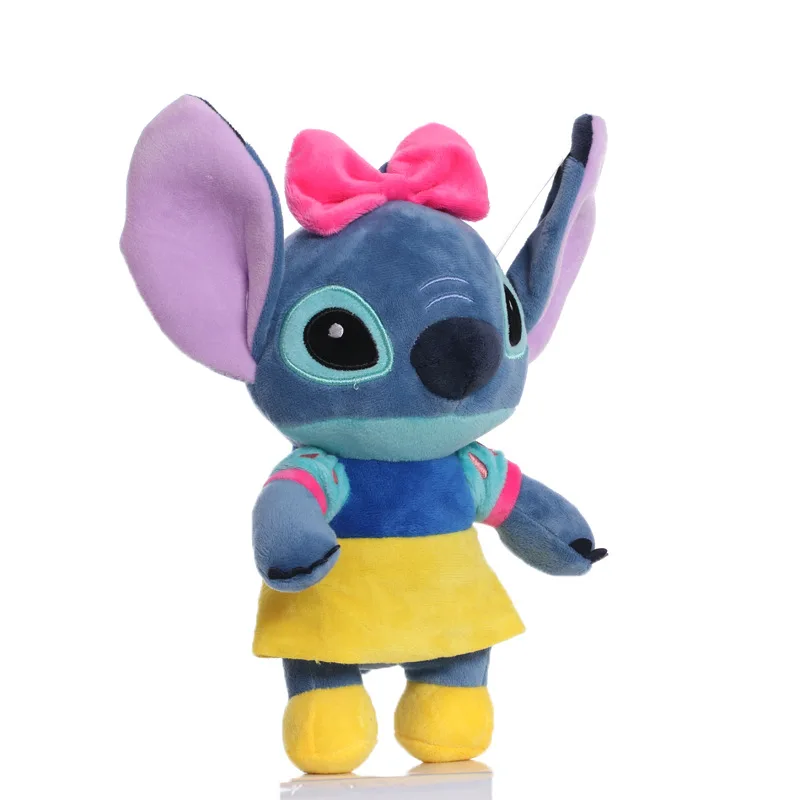 Плюшевые куклы Ститч Disney Мультяшные аниме игрушки Лило и плюшевые Stich подарок на