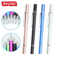 universal 2 in 1 stylus pen for ios samsung xiaomi android phone smart pencil drawing tablet capacitive screen caneta touch pen