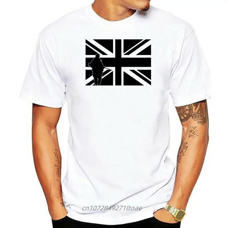 

Short Sleeves Cotton T Shirt Uk Partiot Flag Military Gun Artillery Shooting Tshirt T-Shirt Fashion New Coolfunny Cotton Tee