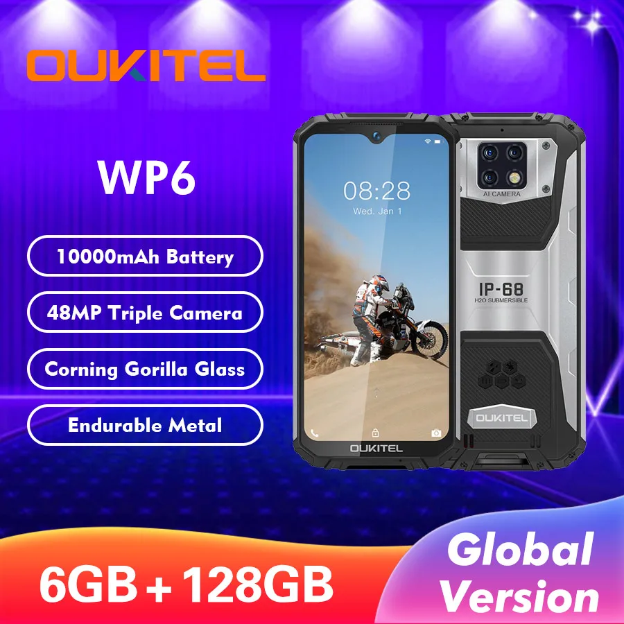 Смартфон OUKITEL WP6 6+128ГБ