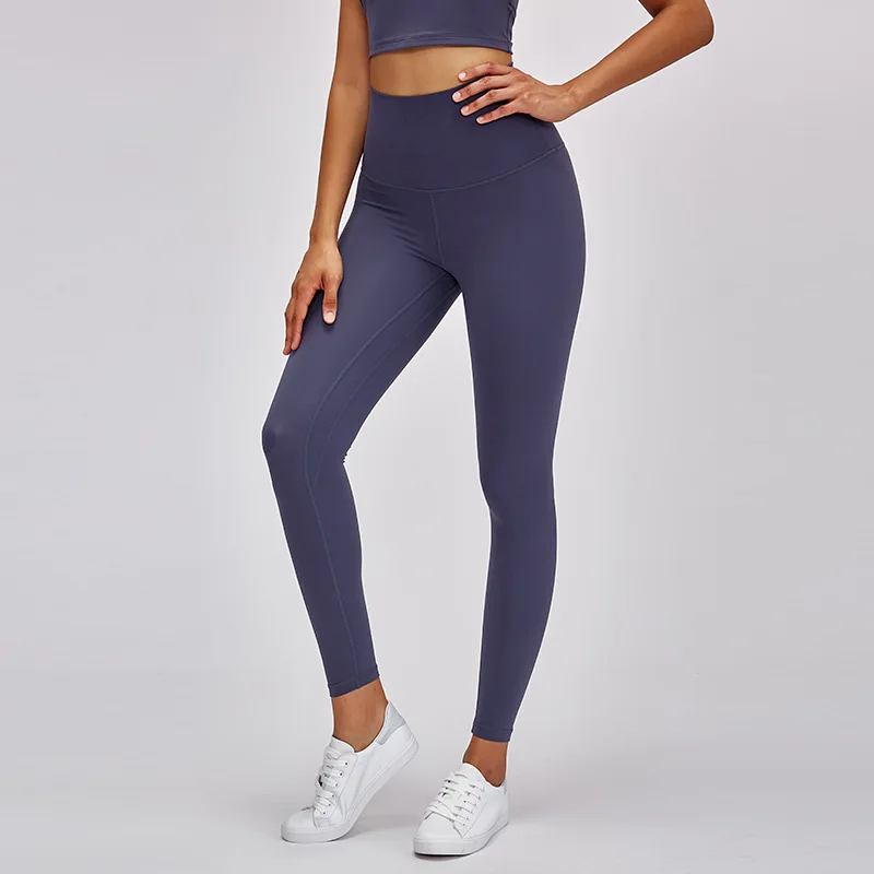 High Waist Solid Legging Women Tight Workout Gym Tummy Control Leggings 2021 Women Squat Proof Sports Legging Fitness Athletic