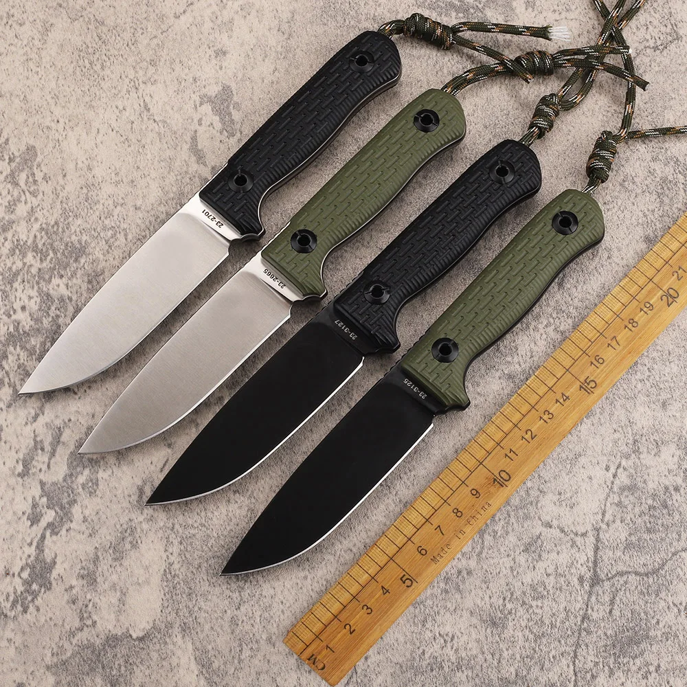 Встроенная фиксированная Ручка G10 для кемпинга на природе деревообработки сада кухни Многофункциональный охотничий инструмент для повседневного использования нож