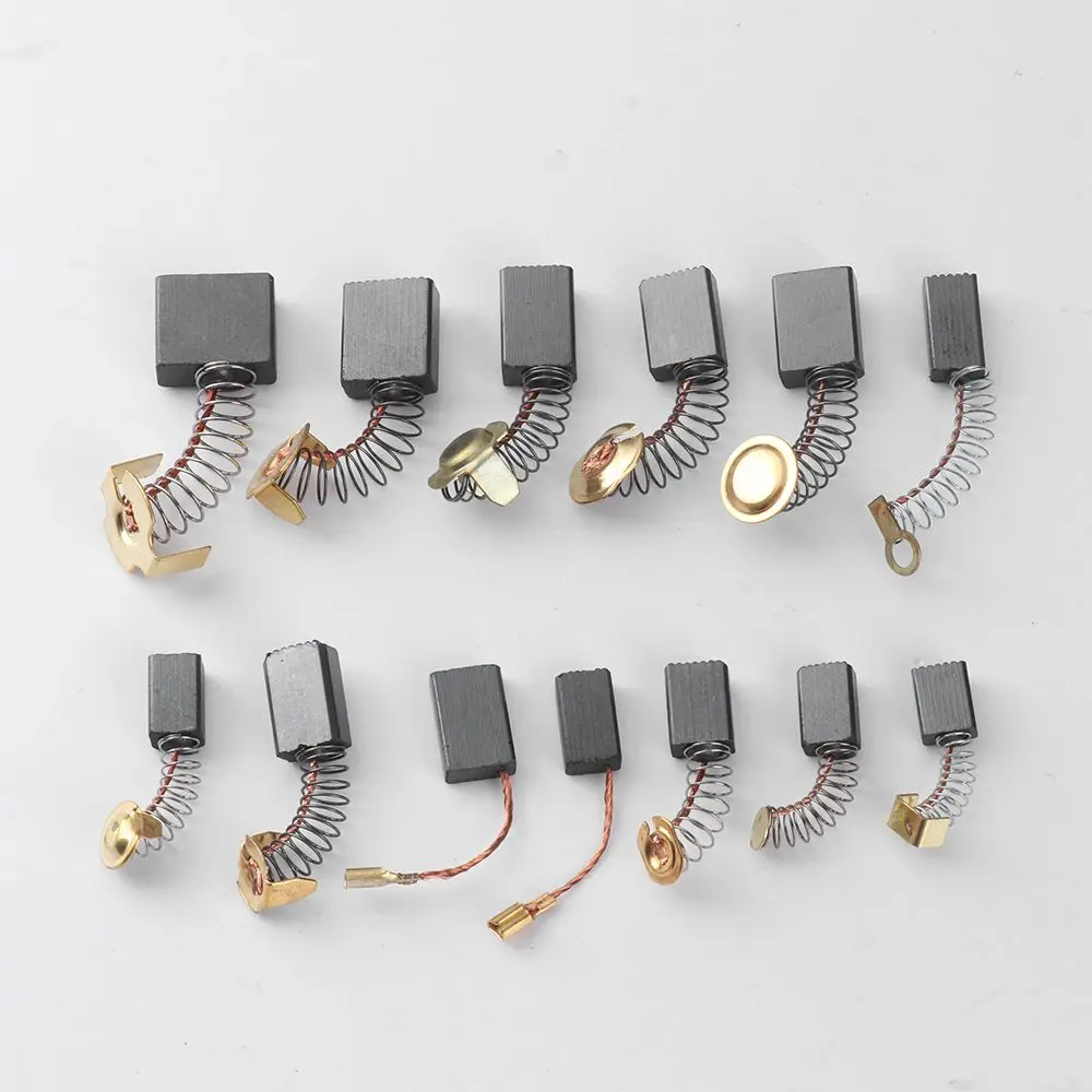 

13 Styles Mini Drill Generic Carbon Brushes Electric Grinder Replacement Rotary Tool High Quality Hand Tools Motors Spare Parts