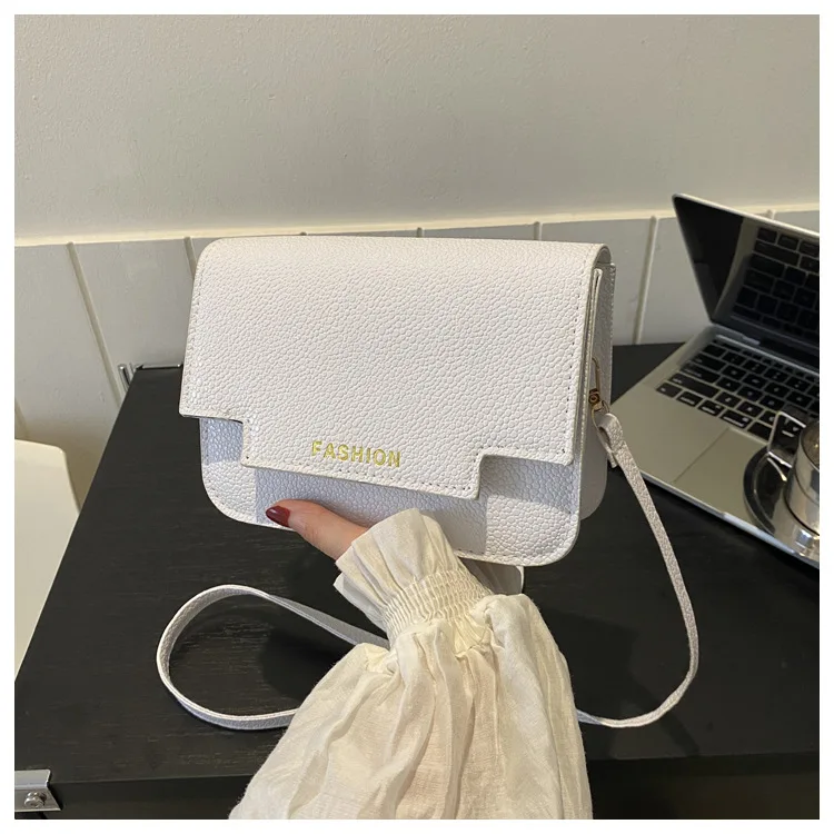 Fashion Luggage & Bags Women's Handbags Shoulder High Quality Retro Square Casual Black PU Waterproof Business Bolsa Feminina