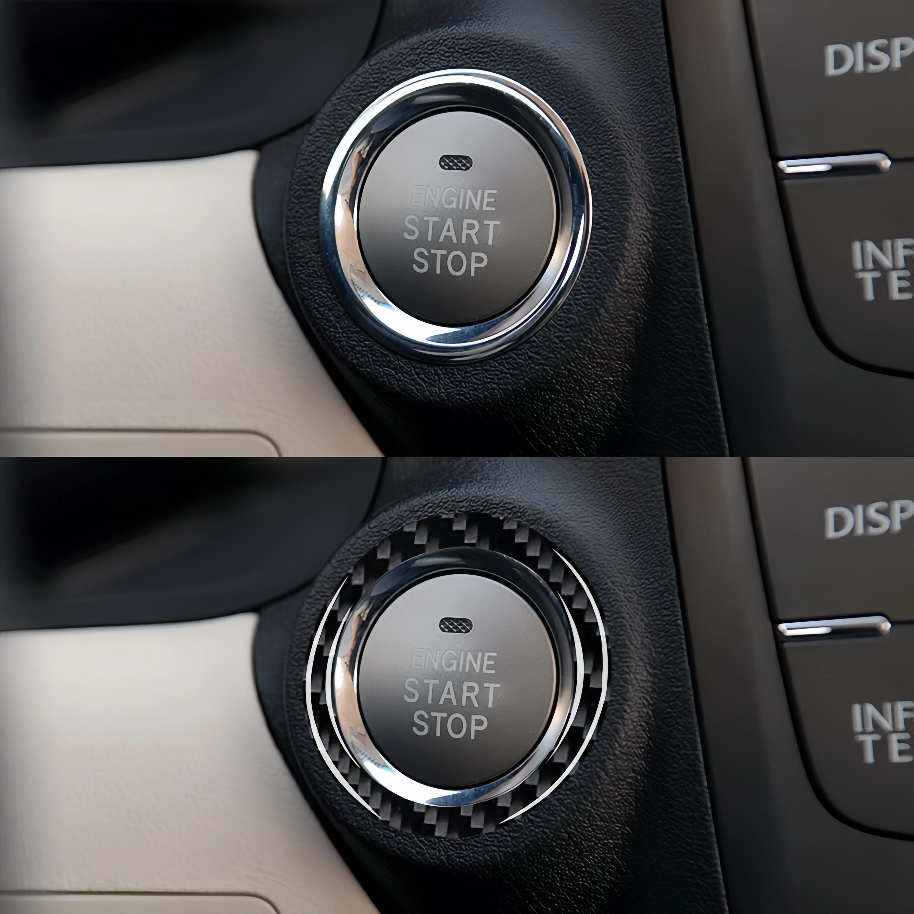 Для Lexus IS250 300 350C 2006-2012 кнопки включения и остановки двигателя в салоне автомобиля