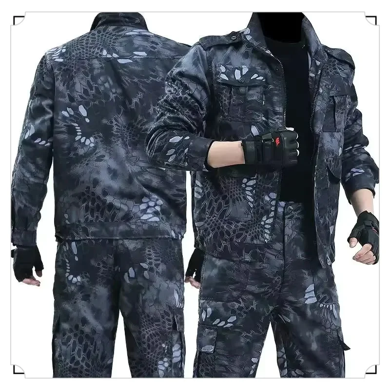 Уличный тактический камуфляжный костюм мотоциклетная куртка мужской спортивный