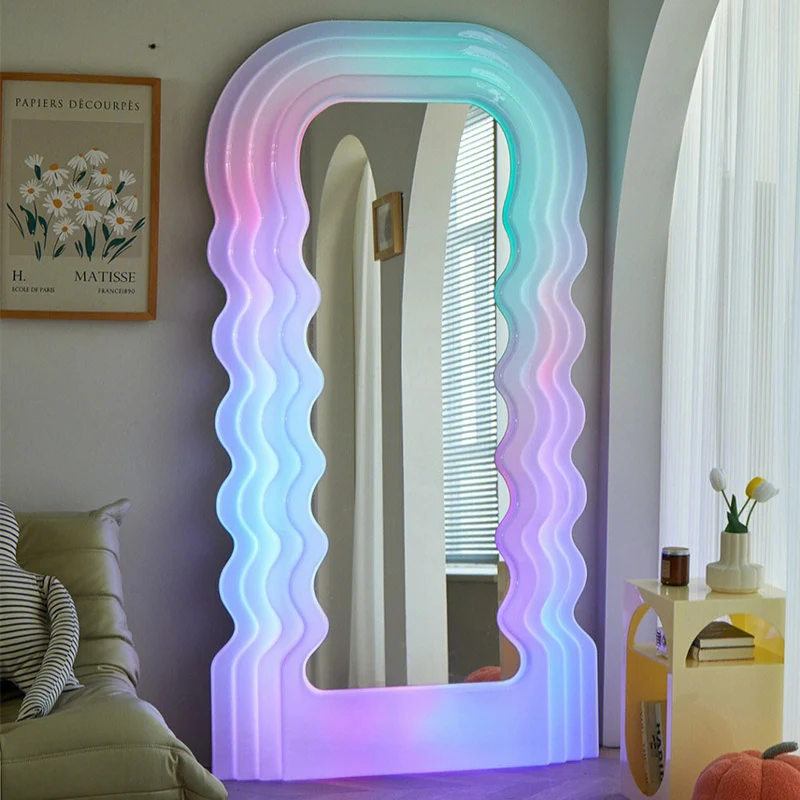 

Vanity Lamps Decor Mirror Lighting Quality Full Body Decorative Mirror Bedroom Big Standing Decoration Maison Decoration Home