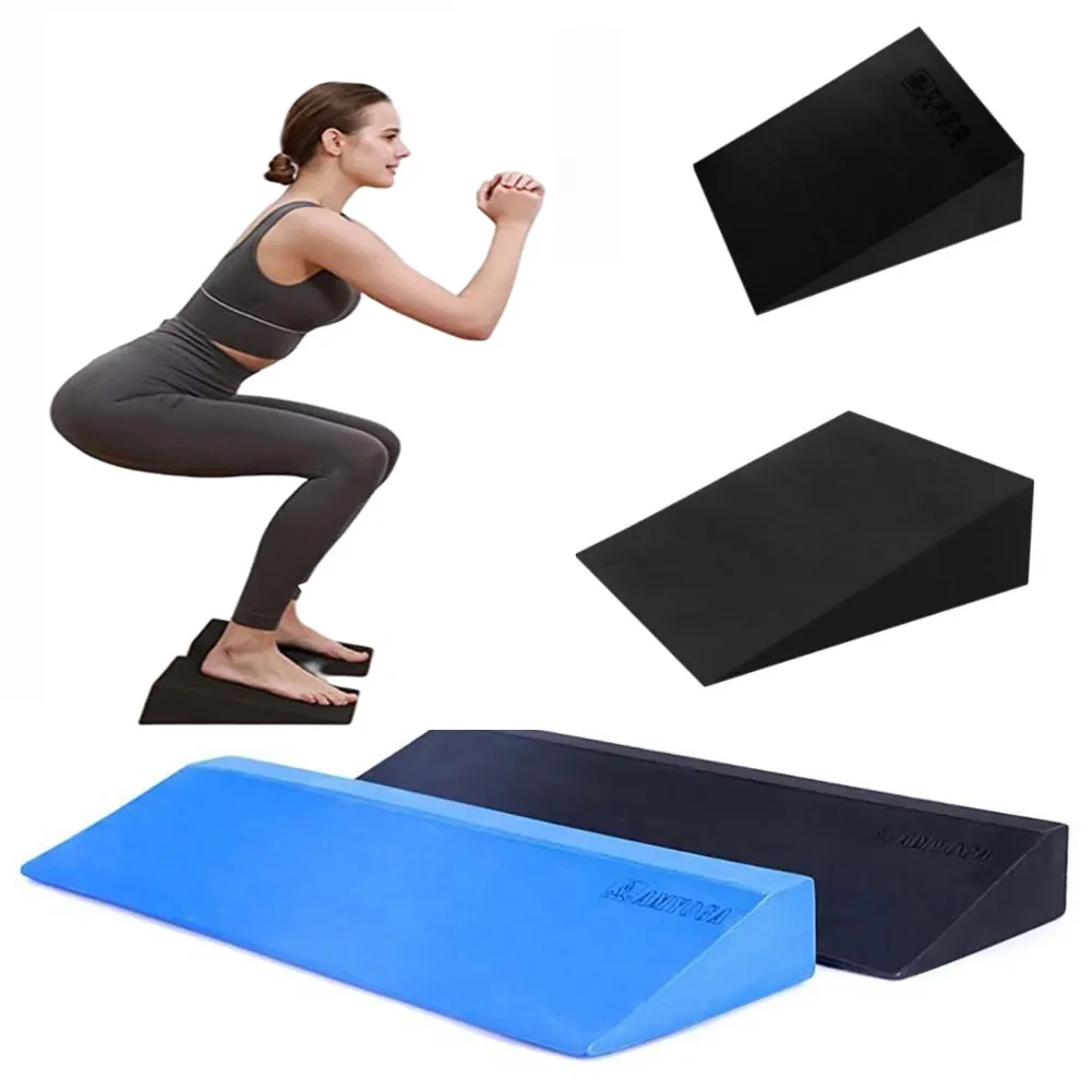 

Stretch Slant Boards Squat Ramp Yoga Wedge Blocks Lightweight Squat Wedge Wrist Lower Back Support For Exercise Gym Fitness