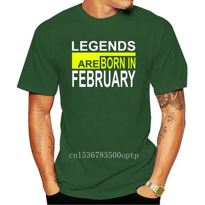 

Camiseta informal de diseño para hombre, ropa de marca, camisetas de Legends Are Born In January, 2021