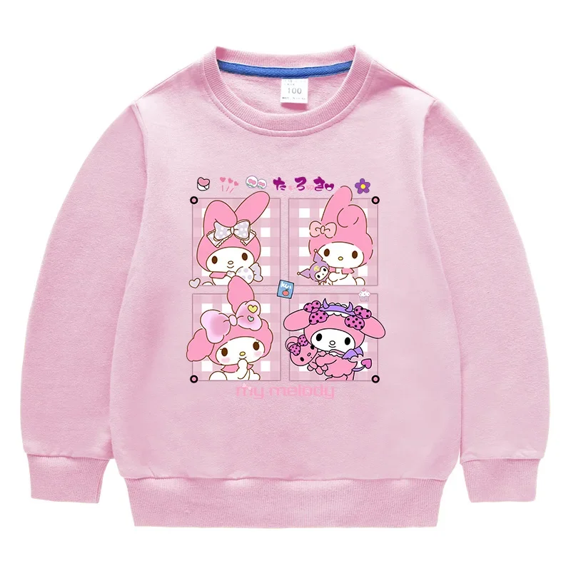 

2023 Spring and Autumn Cartoon Korean Version New Small and Medium Children's Clothes Round Neck Sweater Long Sleeve Cotton