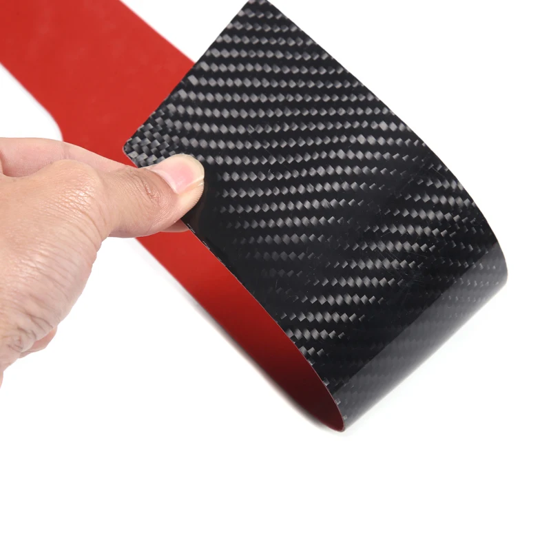 Для Chevrolet Corvette C7 2014-2019 мягкое углеродное волокно внутренняя дверная ручка панель