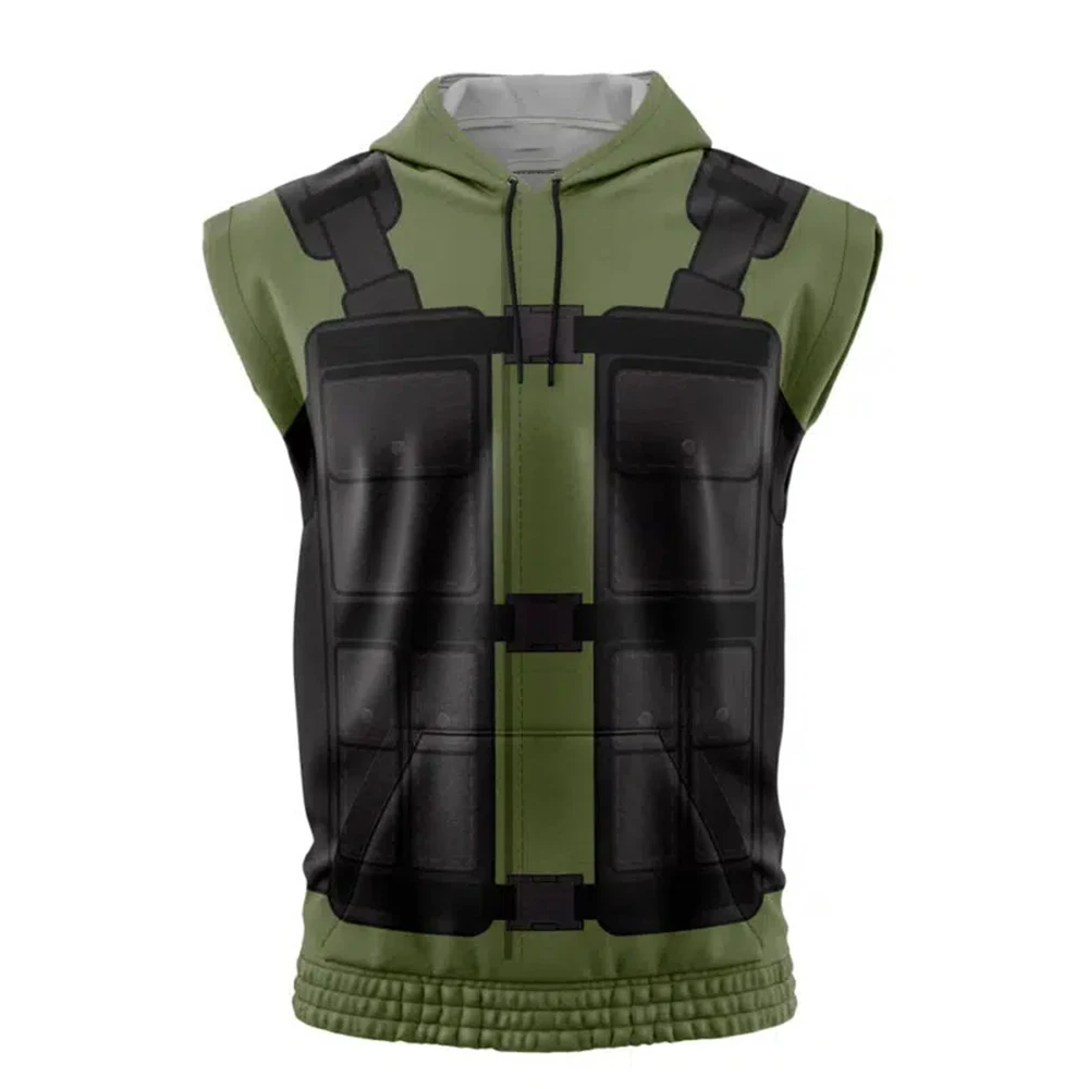 UBCS Resident Evil толстовка без рукавов для мужчин и женщин жилет с капюшоном детей 2025