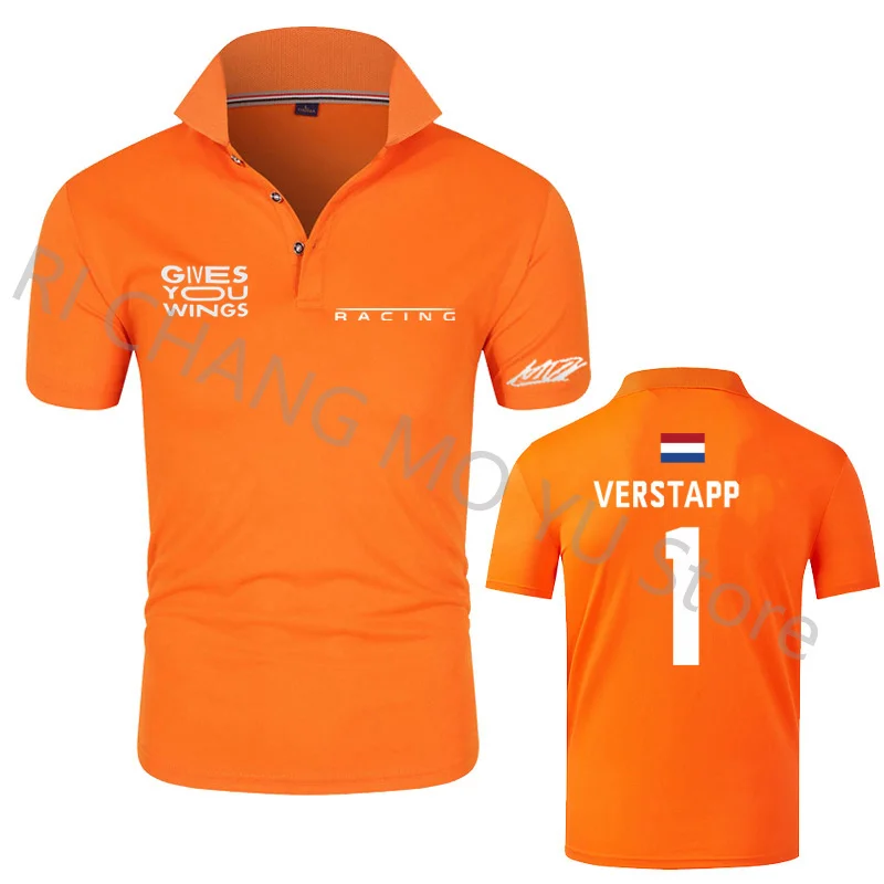 

Мужская/женская рубашка-поло с логотипом команды «Формула один гонщик»