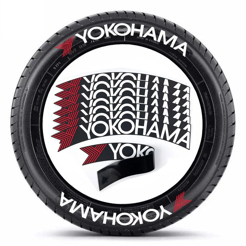 1 шт. jdm Автомобильная наклейка s 3D для шин ПВХ на колесо мотоцикла универсальные