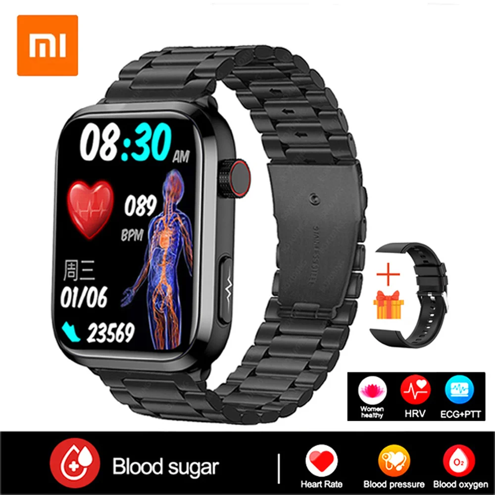 

Смарт-часы XIAOMI с функцией измерения уровня сахара в крови, 1,9 дюйма